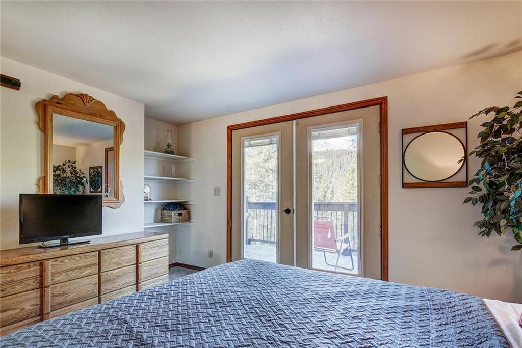 357 County Road 628 Breckenridge, CO 80424 - Photo 15 of 28 a room with a bed and a television