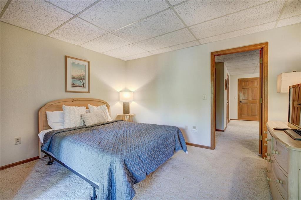 357 County Road 628 Breckenridge, CO 80424 - Photo 21 of 28 a bedroom with bed and a tv