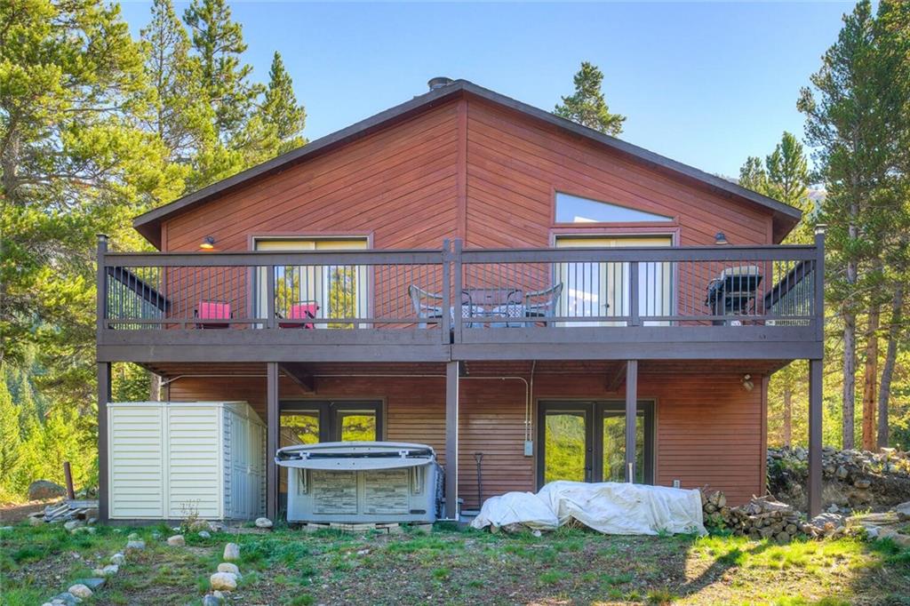 357 County Road 628 Breckenridge, CO 80424 - Photo 27 of 28 a front view of a house with garden