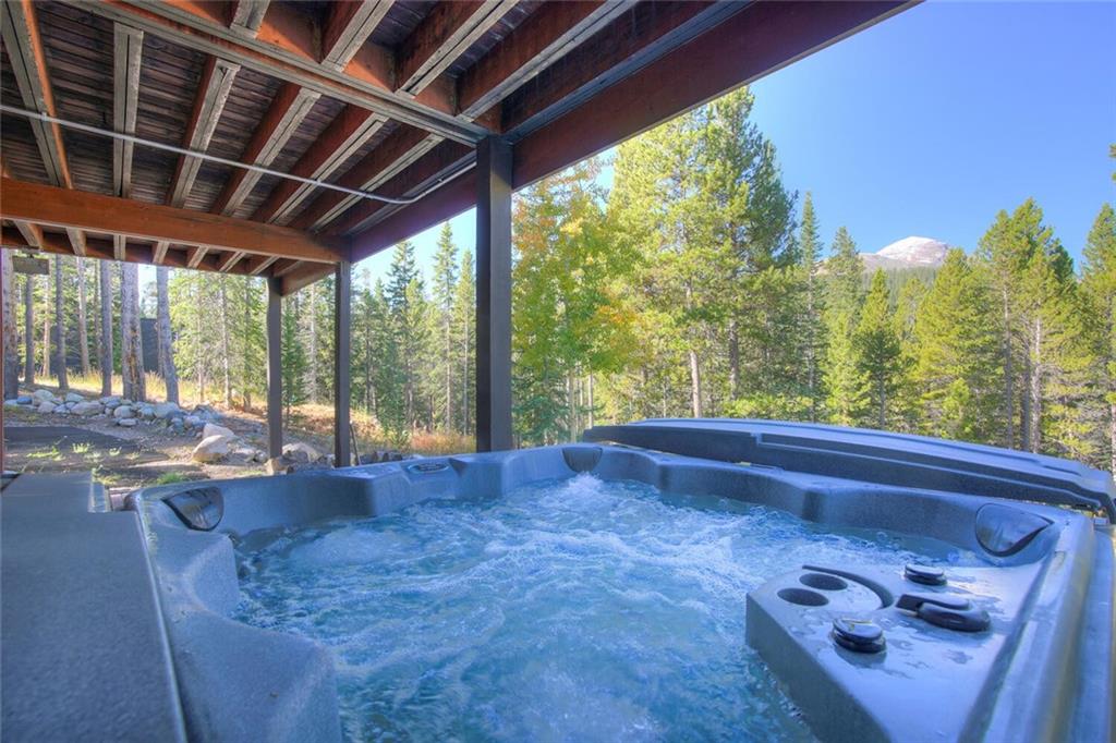 357 County Road 628 Breckenridge, CO 80424 - Photo 4 of 28 a view of a backyard of the house