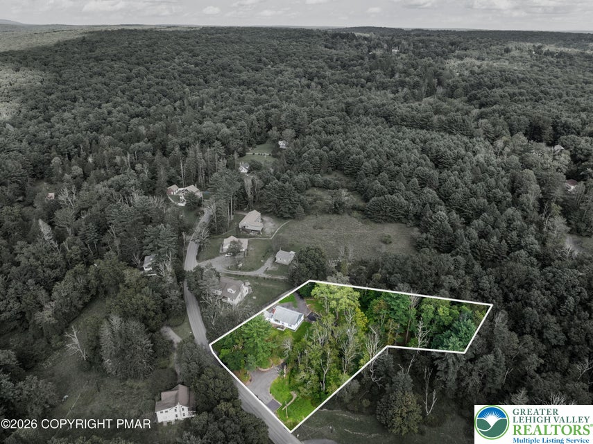 1207 Seese Hill Road Canadensis, PA 18325 - Photo 22 of 49 Mature woodlands surround this private lot highlighting the natural landscape.