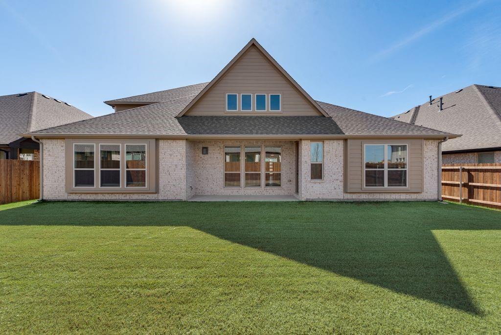 809 Turnbull Avenue Justin, TX 76247 - Photo 22 of 22 front view of a house and a yard