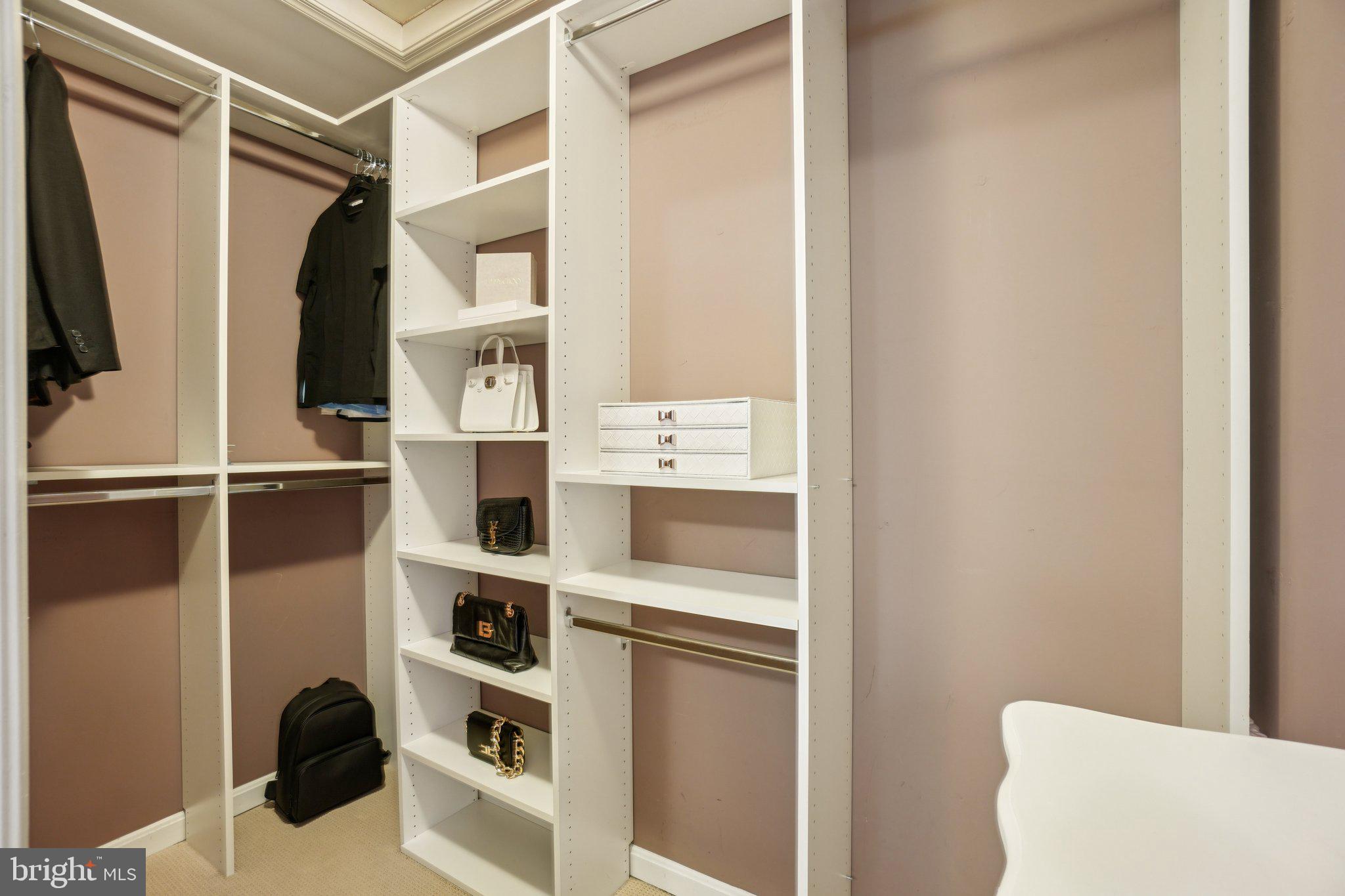11742 Valley Ridge Circle Fairfax, VA 22033 - Photo 16 of 34 a view of walk in closet with empty racks