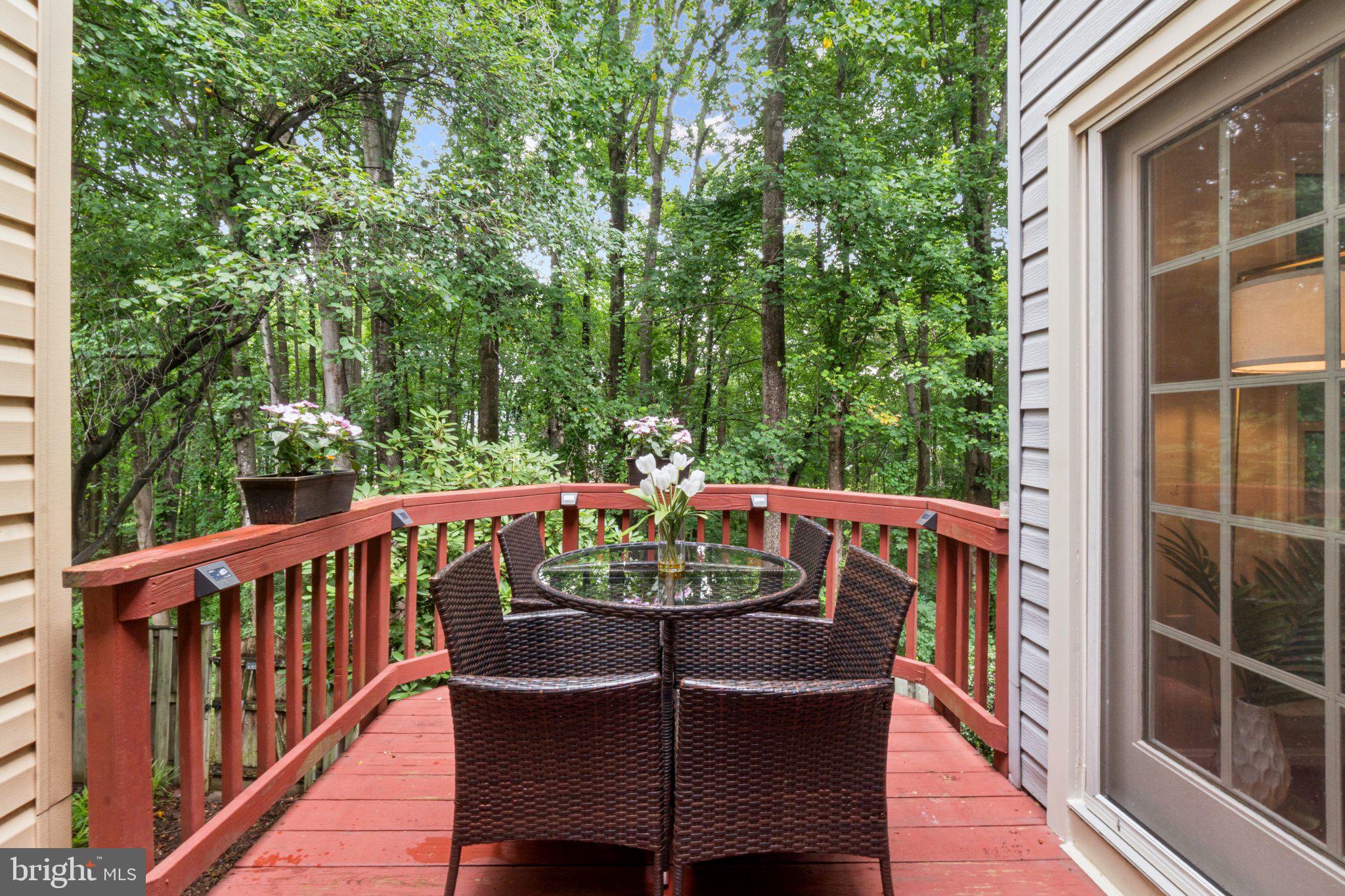 11742 Valley Ridge Circle Fairfax, VA 22033 - Photo 30 of 34 a view of balcony and patio