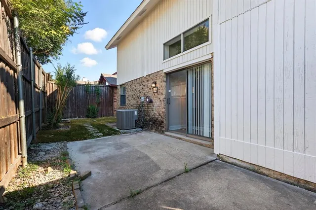 a view of a house with a outdoor space