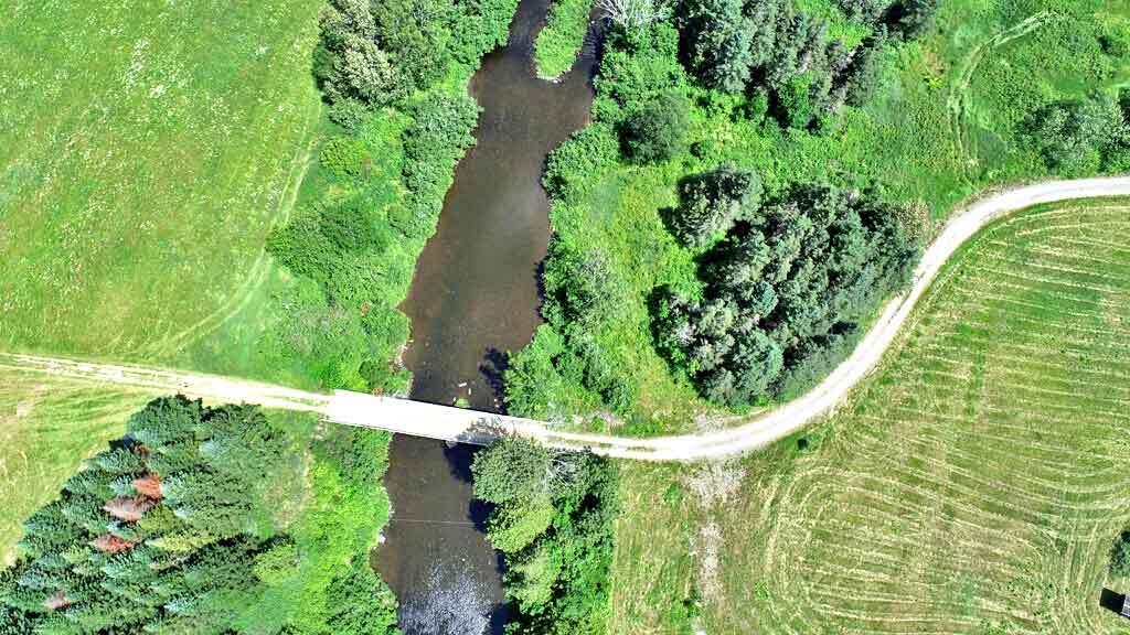 Lot 7 Drews Lake Road Houlton, ME 04730 - Photo 24 of 34 river-land-aerial-bridge