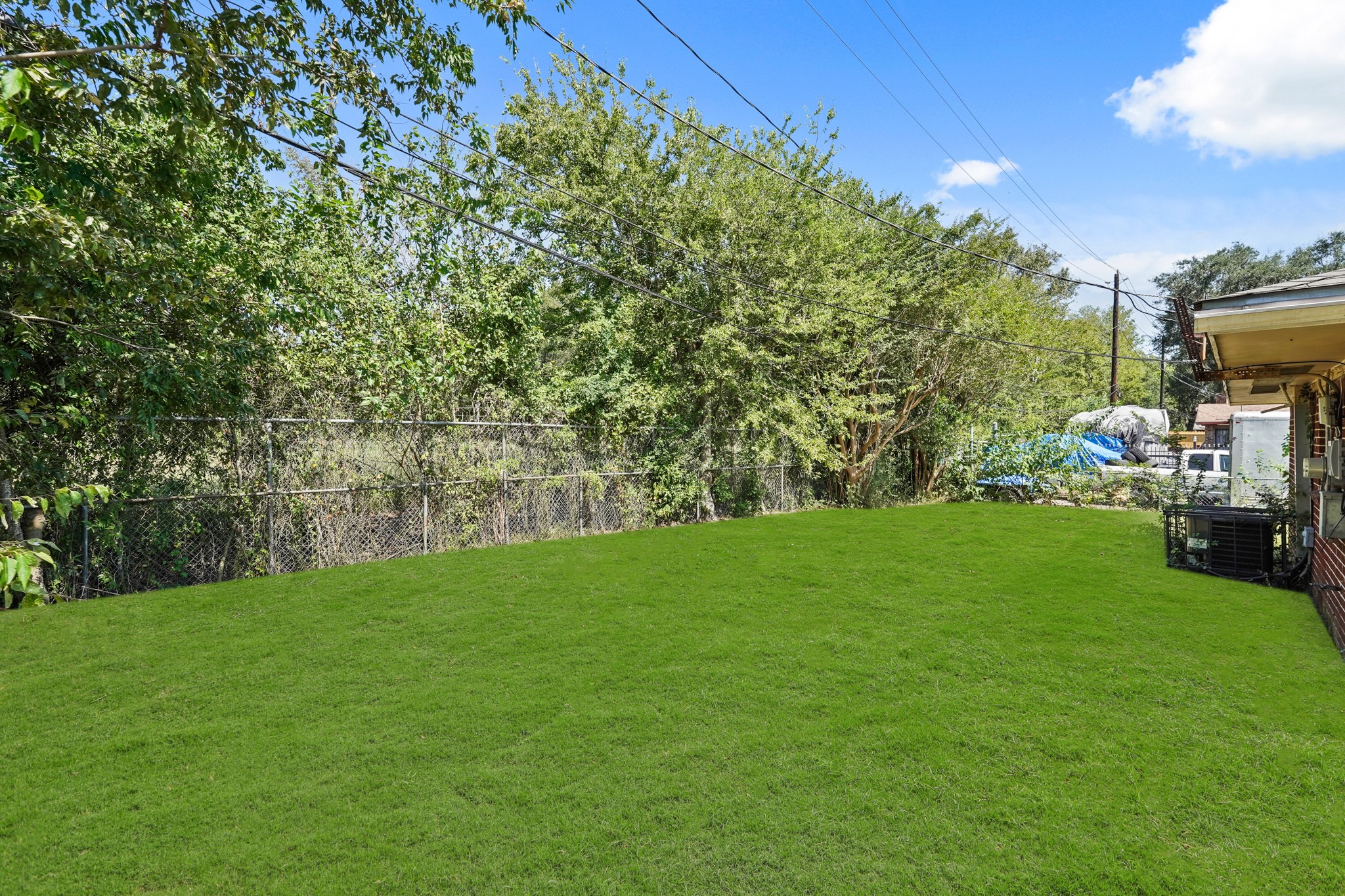 1802 Mosher Lane Houston, TX 77088 - Photo 18 of 18 a view of yard with swimming pool and green space