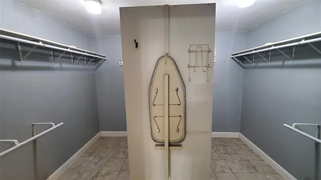 a view of water heater room