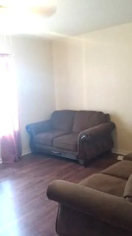 a living room with a couch
