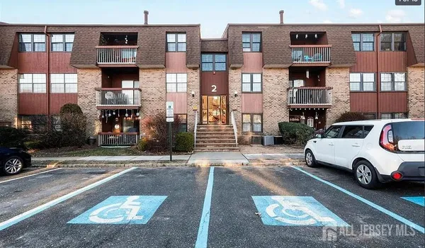 a car parked in front of a building