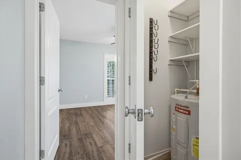 a view of empty room