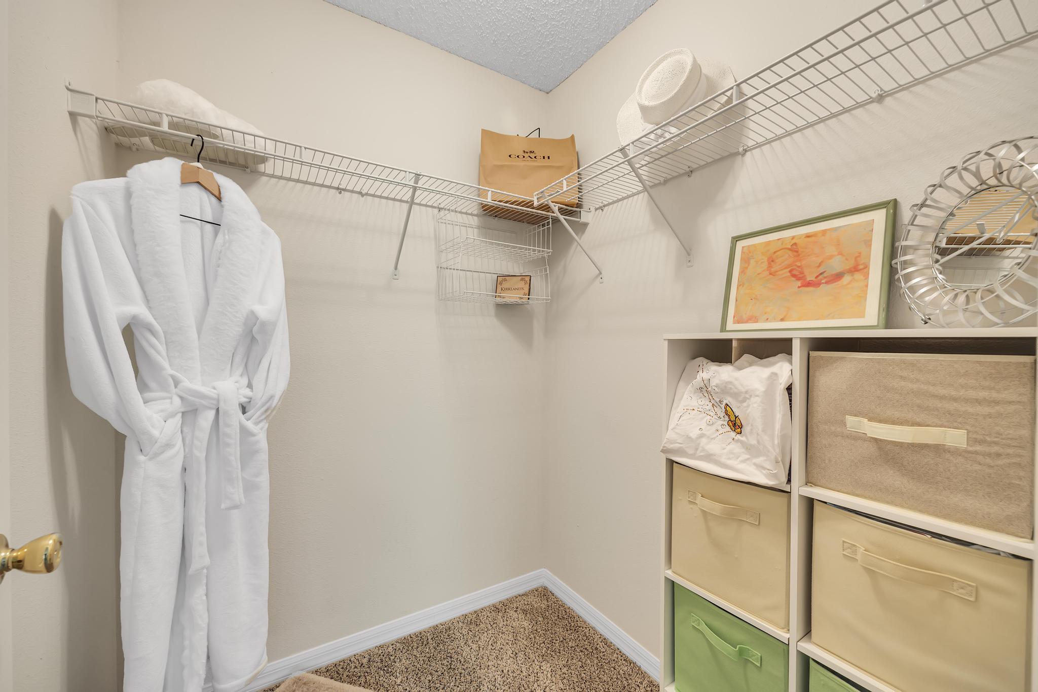 724 Ginger Mill Drive St. Johns, FL 32259 - Photo 19 of 54 a close view of a walk in closet