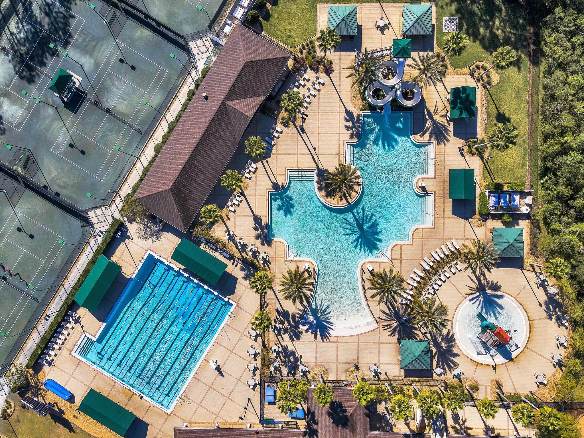 724 Ginger Mill Drive St. Johns, FL 32259 - Photo 35 of 54 an aerial view of residential houses with outdoor space