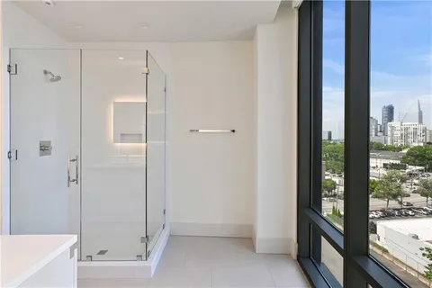 a view of a entryway of a house