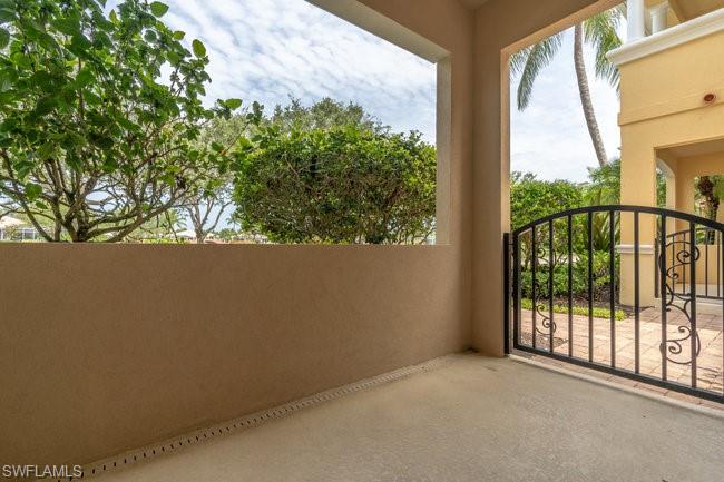 8108 Josefa Way Naples, FL 34114 - Photo 20 of 40 a view of a balcony with an outdoor space