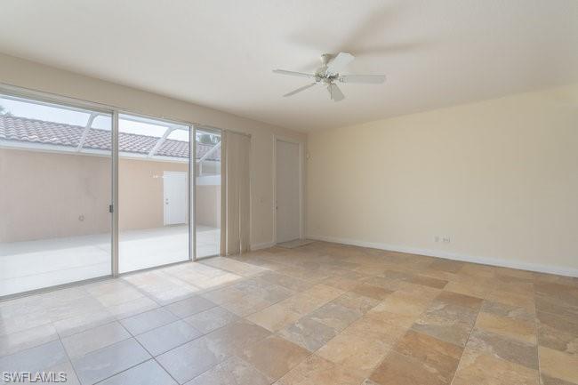 8108 Josefa Way Naples, FL 34114 - Photo 8 of 40 an empty room with fan