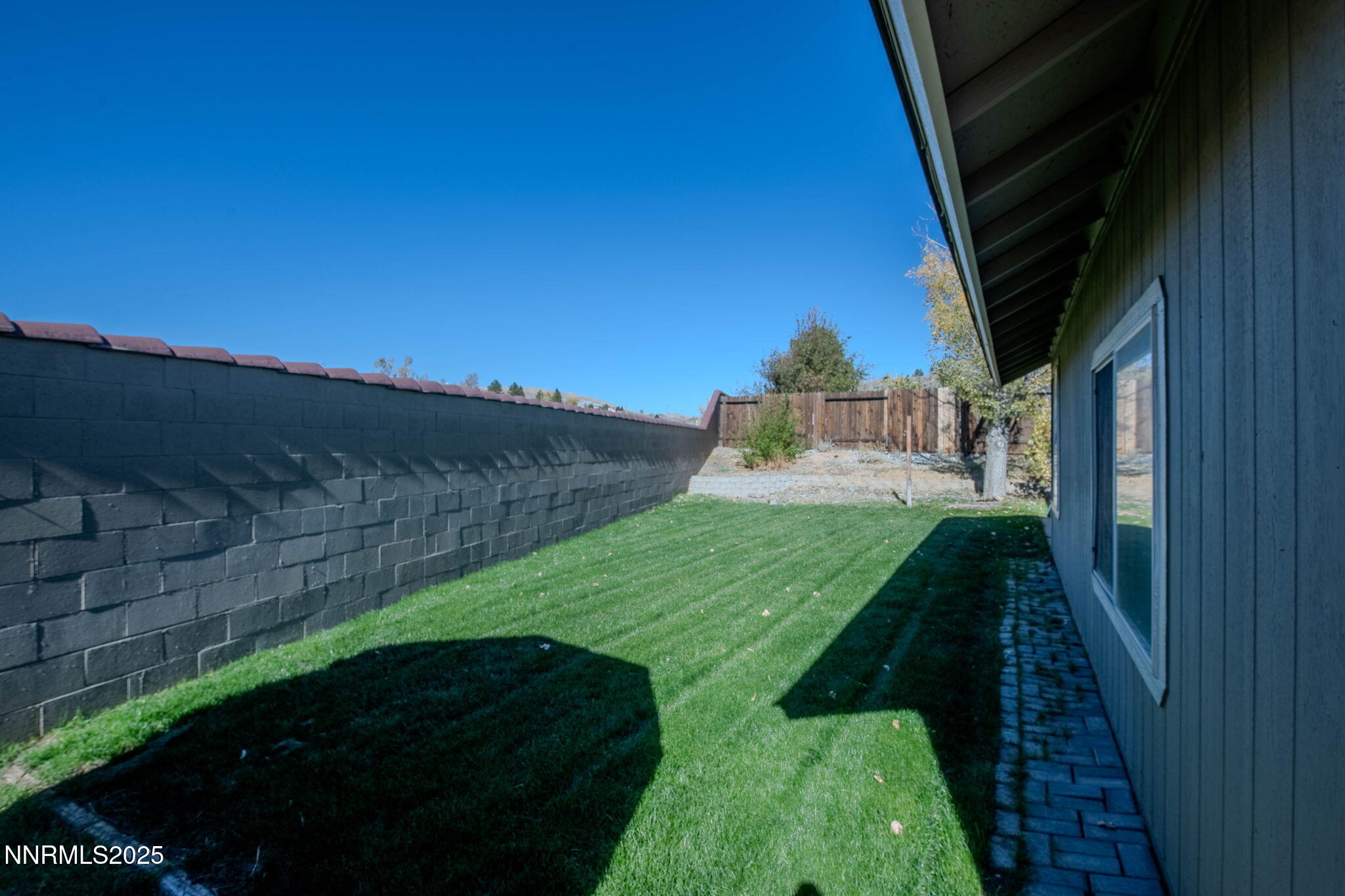 3574 Haystack Drive Carson City, NV 89705 - Photo 36 of 39 a view of a backyard both side of the house