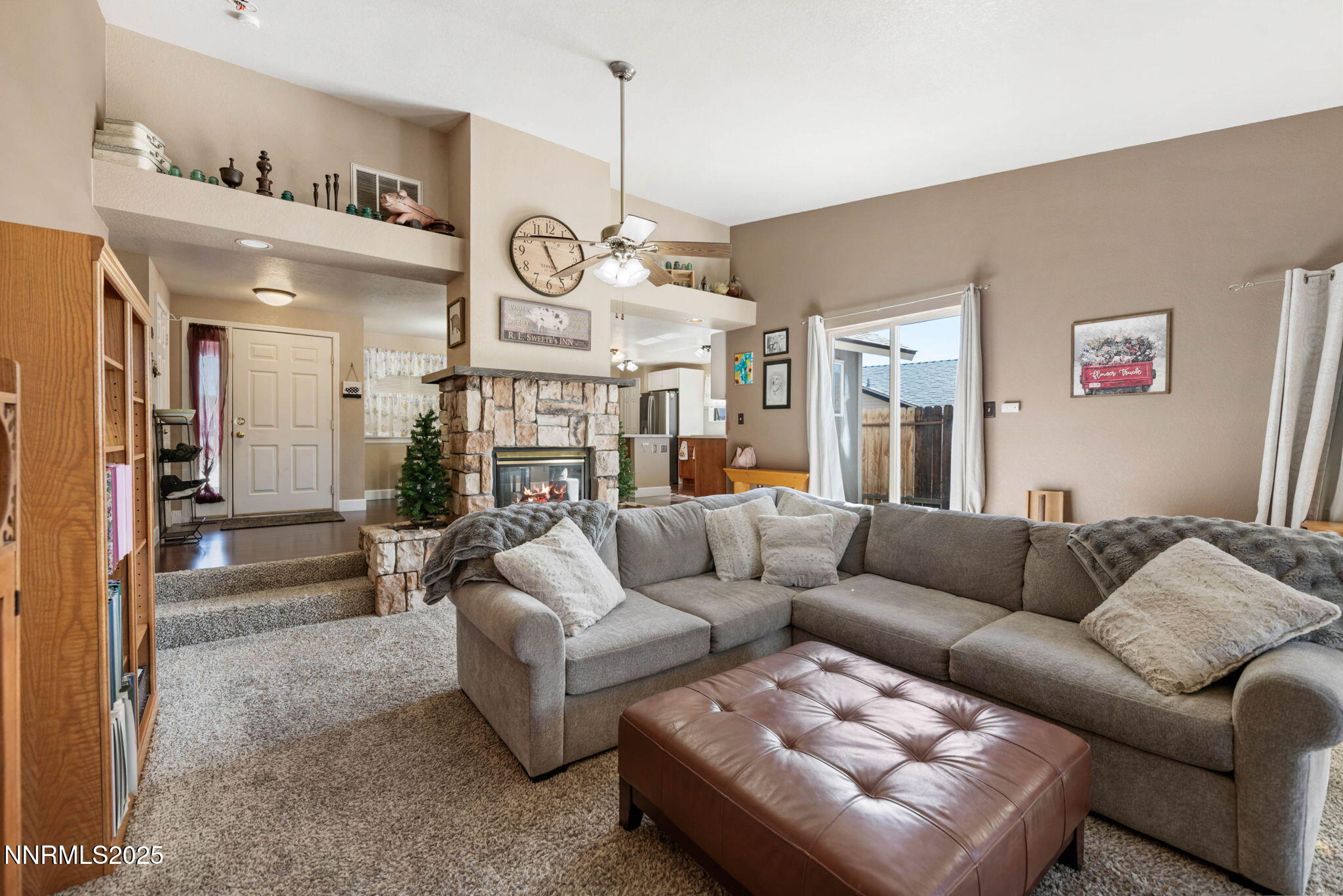 3574 Haystack Drive Carson City, NV 89705 - Photo 8 of 39 a living room with furniture kitchen view and a large window