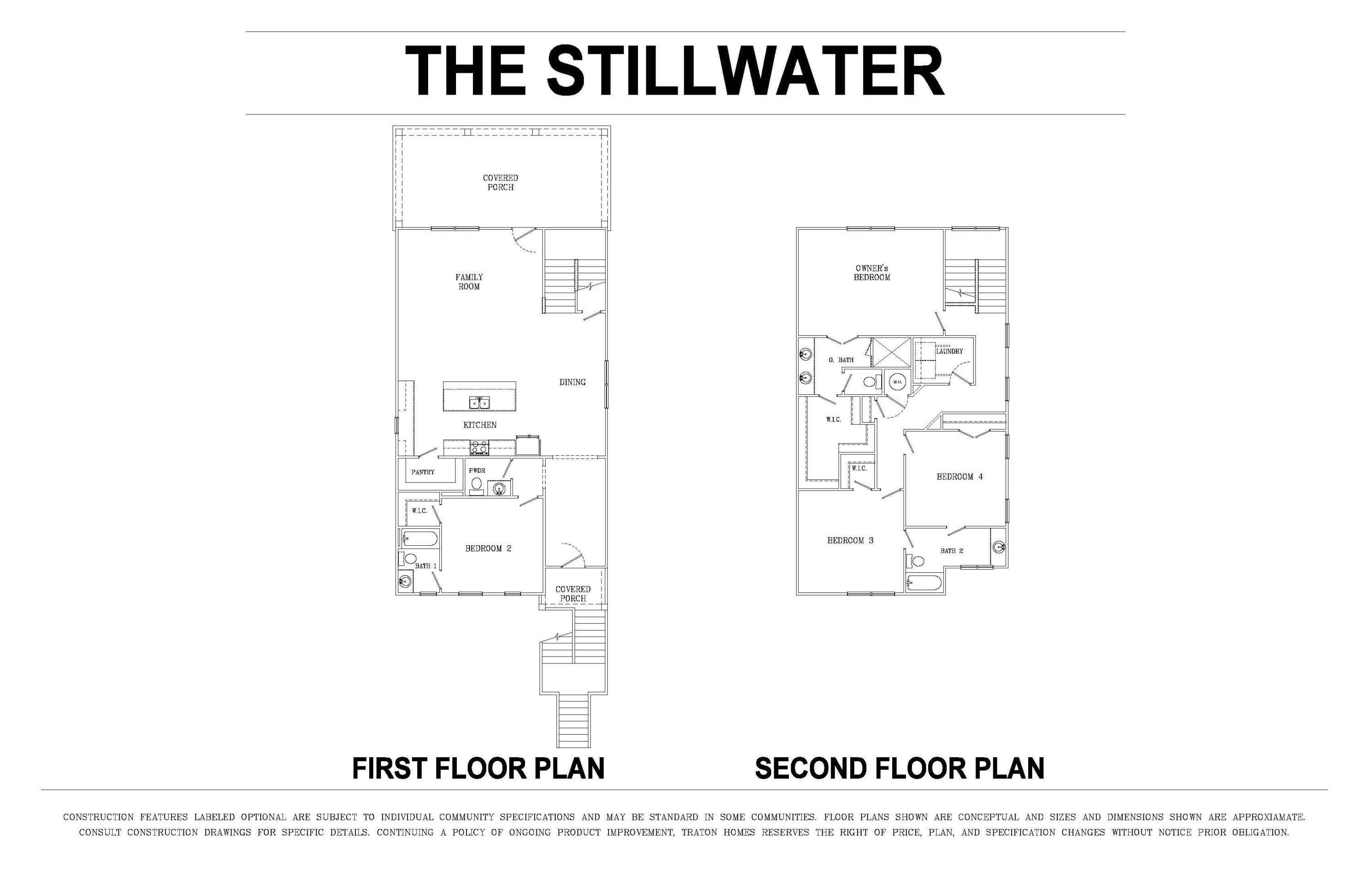27 Mckenna Way Santa Rosa Beach, FL 32459 - Photo 9 of 9 The Stillwater Floor Plans