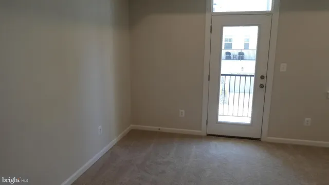 a view of front door