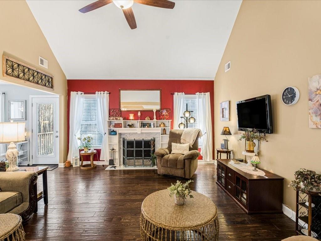 76 Kessle Lane Dallas, GA 30132 - Photo 15 of 33 a living room with furniture flat screen tv and a large window