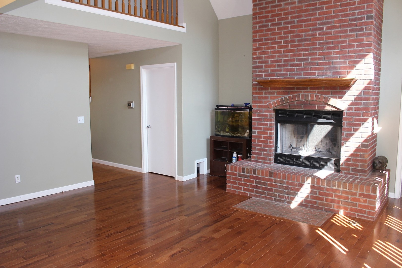 13382 Hickory Grove Road Waynesville, IL 61778 - Photo 23 of 51 a living room with furniture and a fireplace