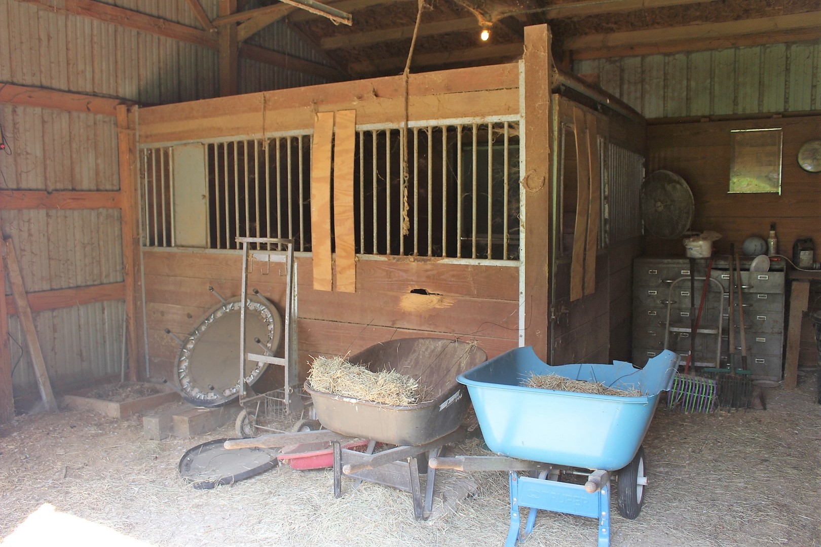 13382 Hickory Grove Road Waynesville, IL 61778 - Photo 6 of 51 a bathroom with a tub and shower