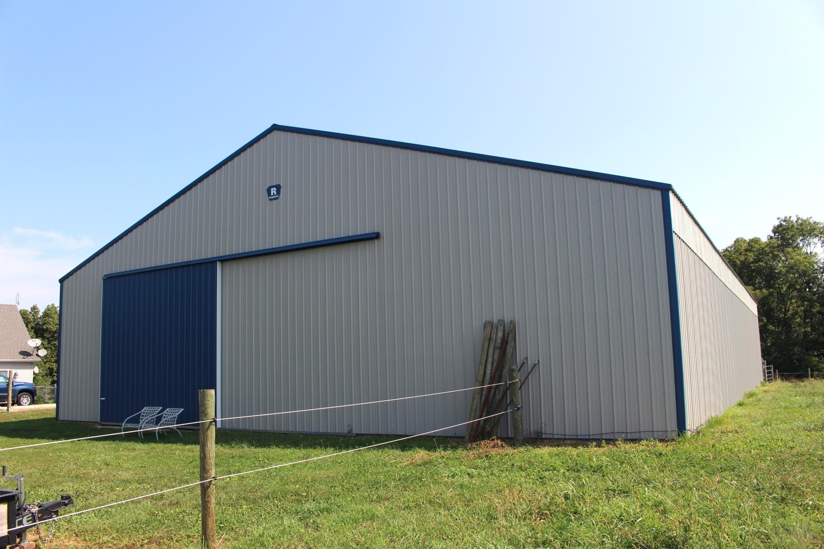 13382 Hickory Grove Road Waynesville, IL 61778 - Photo 10 of 51 a backyard of a house