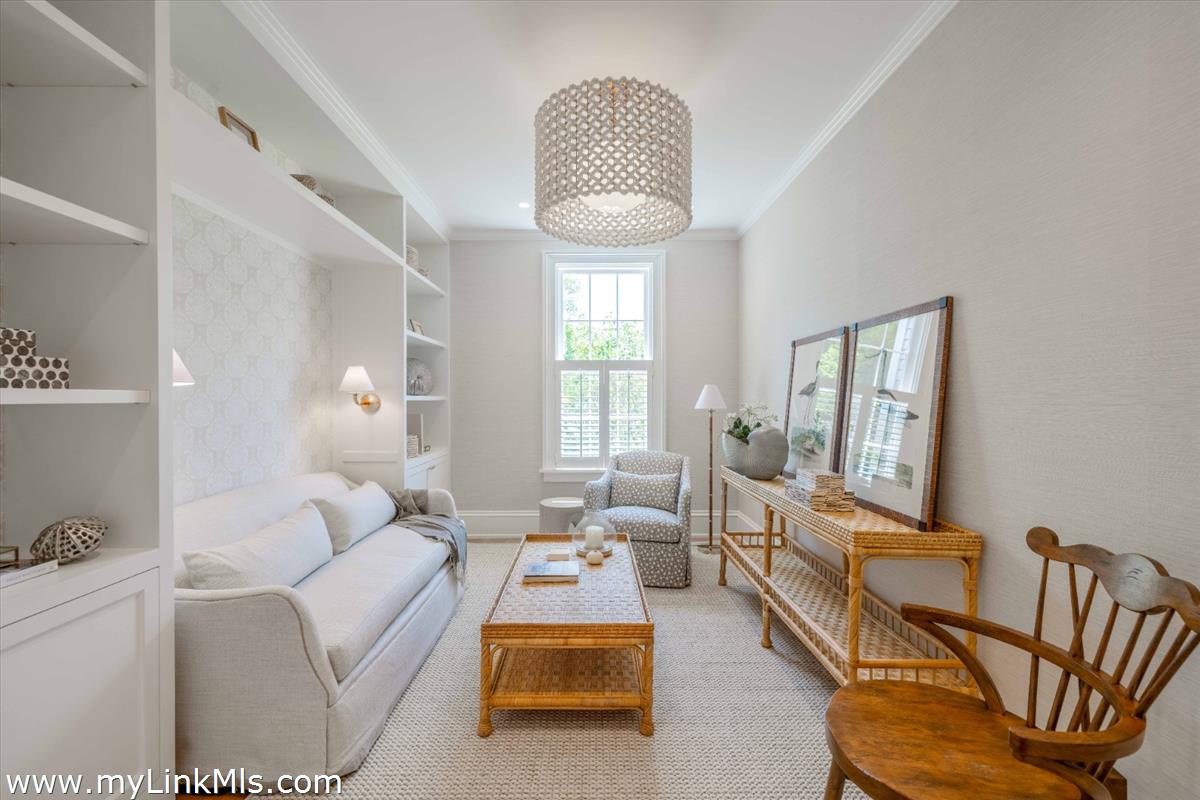 256 Polpis Road Nantucket, MA 02554 - Photo 10 of 30 a living room with furniture and a large window
