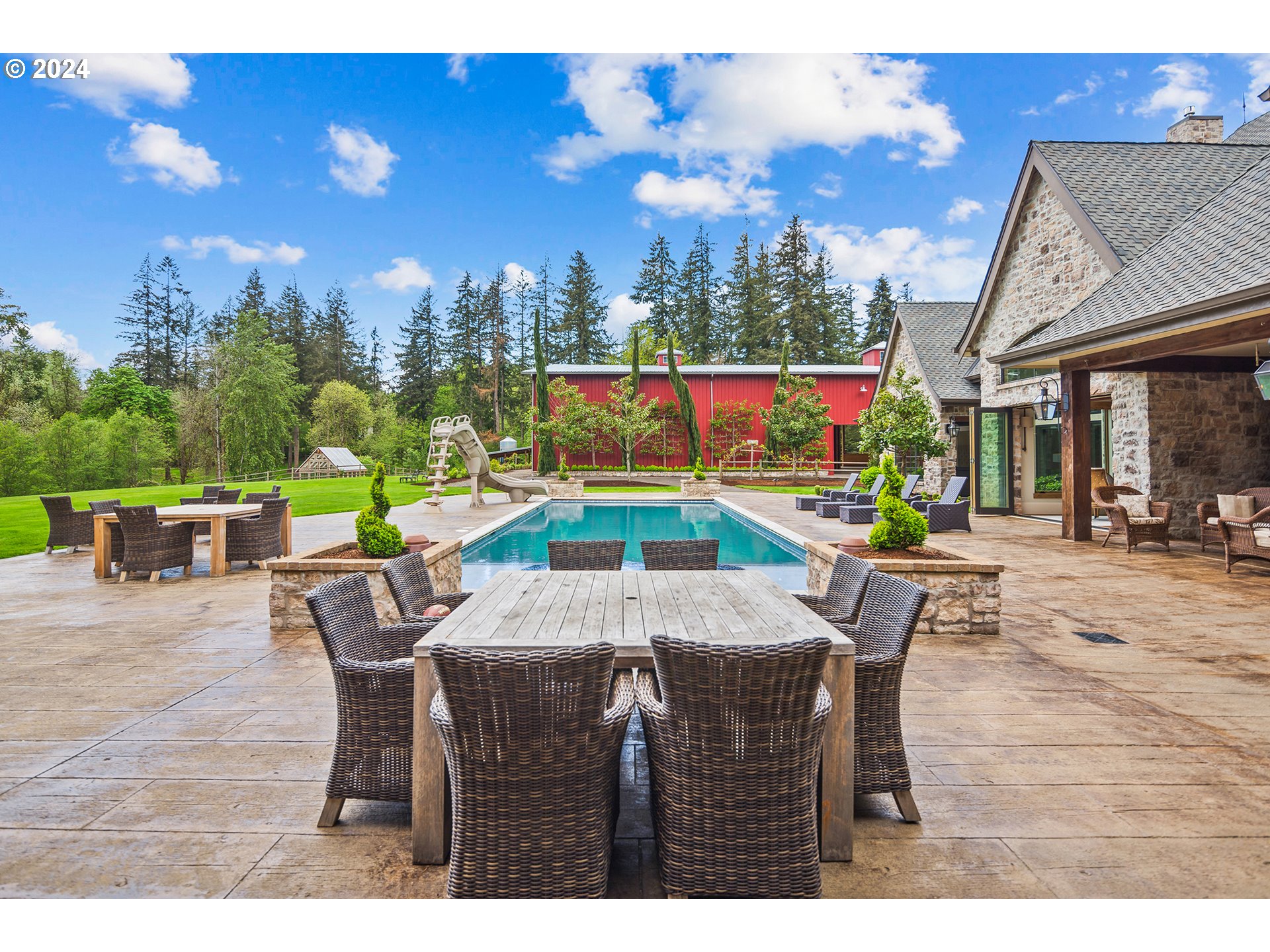 421 Northwest 209th Street Ridgefield, WA 98642 - Photo 27 of 48 a view of an outdoor space with seating area