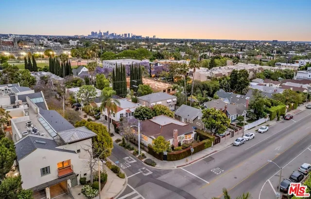an aerial view of a city with lots of residential buildings