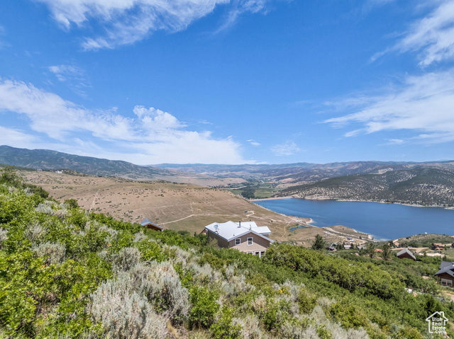 293 Ridge Top Road, Unit 184 Coalville, UT 84017 - Photo 9 of 26 View of mountain backdrop with a large body of water