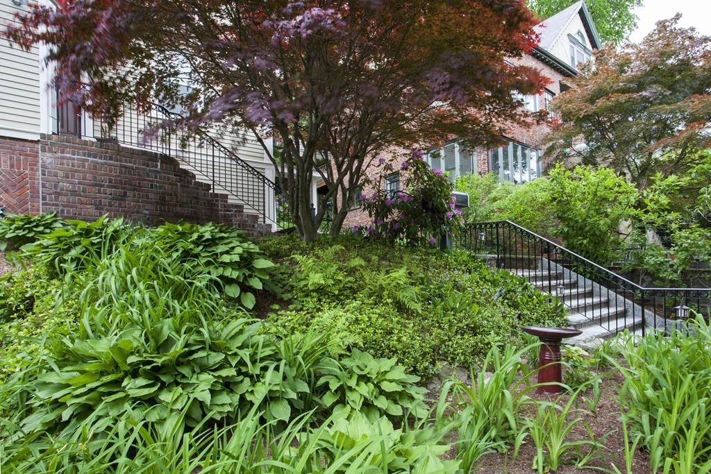 69 University Road, Unit 2 Brookline, MA 02445 - Photo 4 of 29 a view of a garden