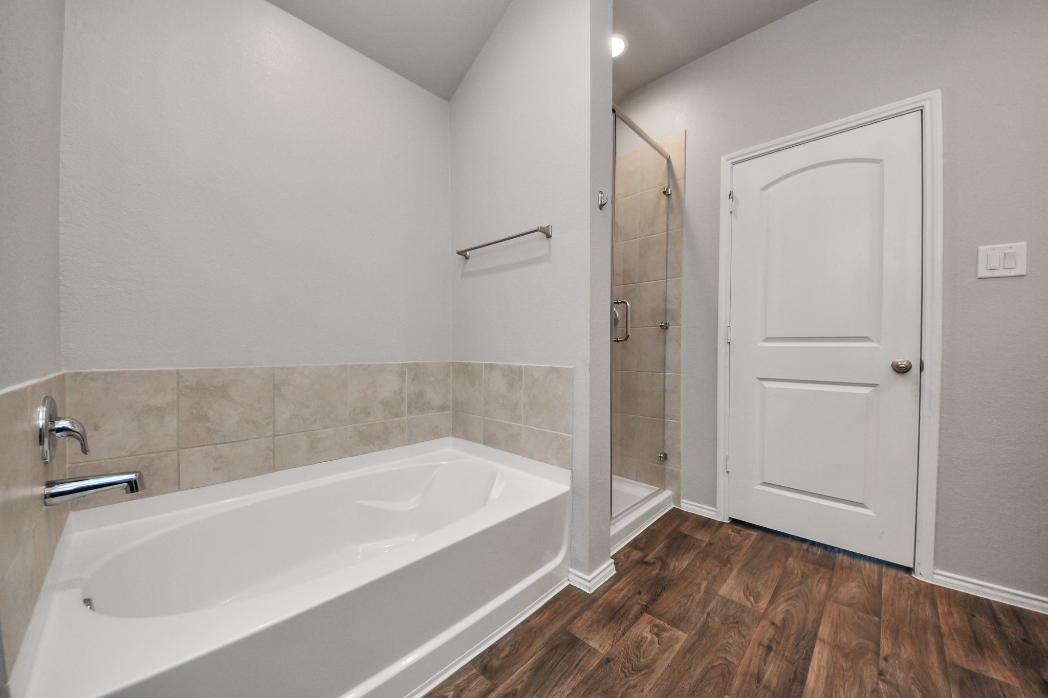 4315 Nervesa Dr. Katy, TX 77449 - Photo 32 of 41 a bathroom with a bathtub and shower