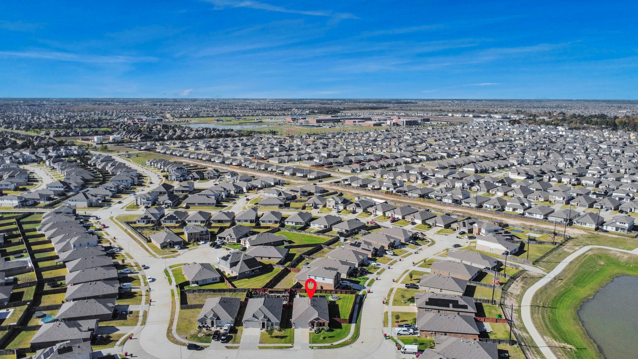 4315 Nervesa Dr. Katy, TX 77449 - Photo 39 of 41 an aerial view of a city