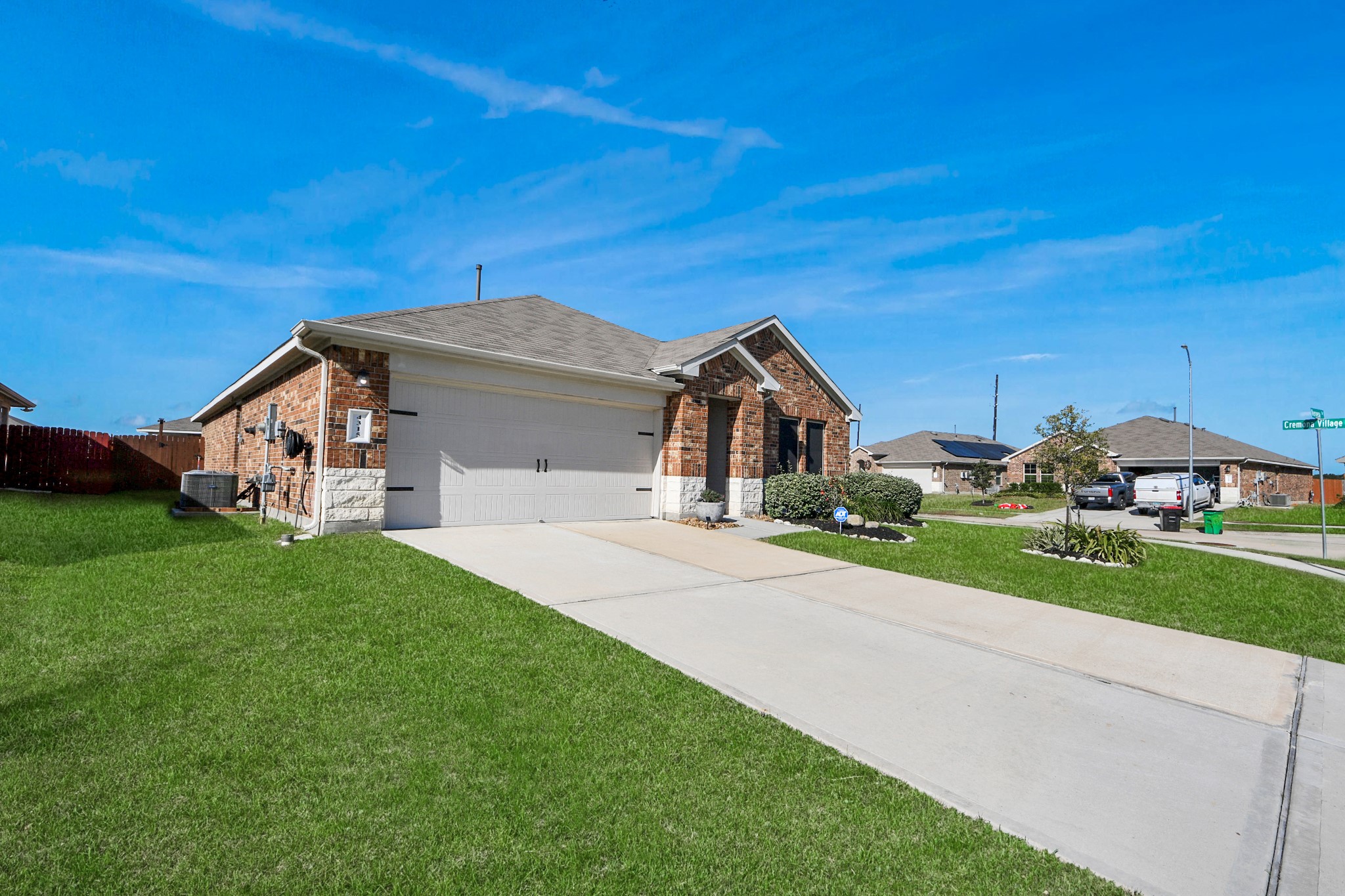 4315 Nervesa Dr. Katy, TX 77449 - Photo 4 of 41 a front view of a house with a yard