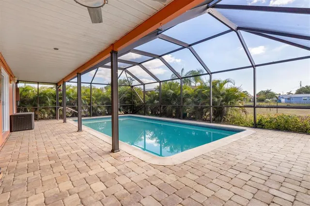 a view of outdoor space yard deck and jacuzzi
