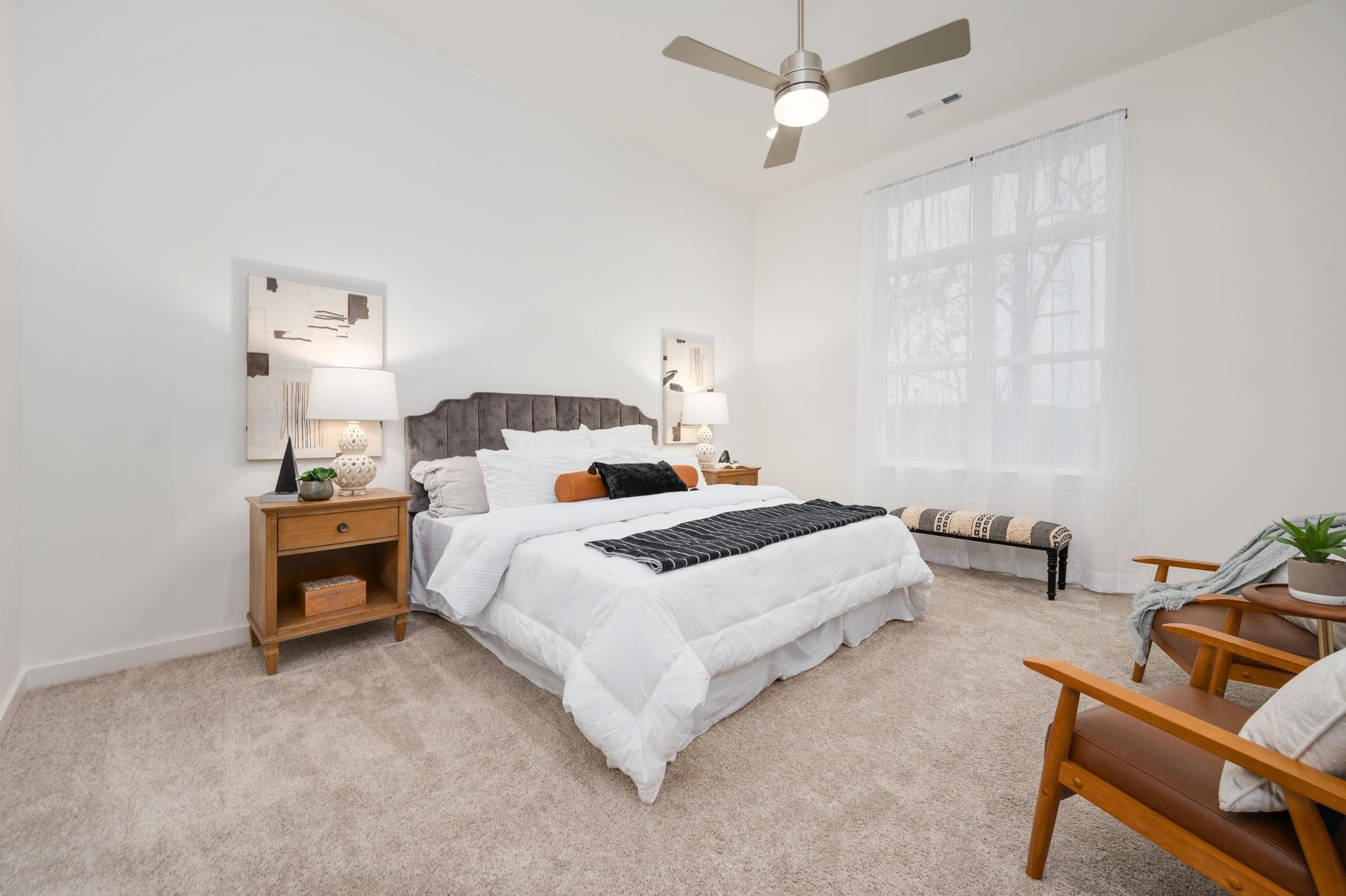 1067 Fallow Road Mount Juliet, TN 37122 - Photo 22 of 47 a bedroom with a bed and a couch