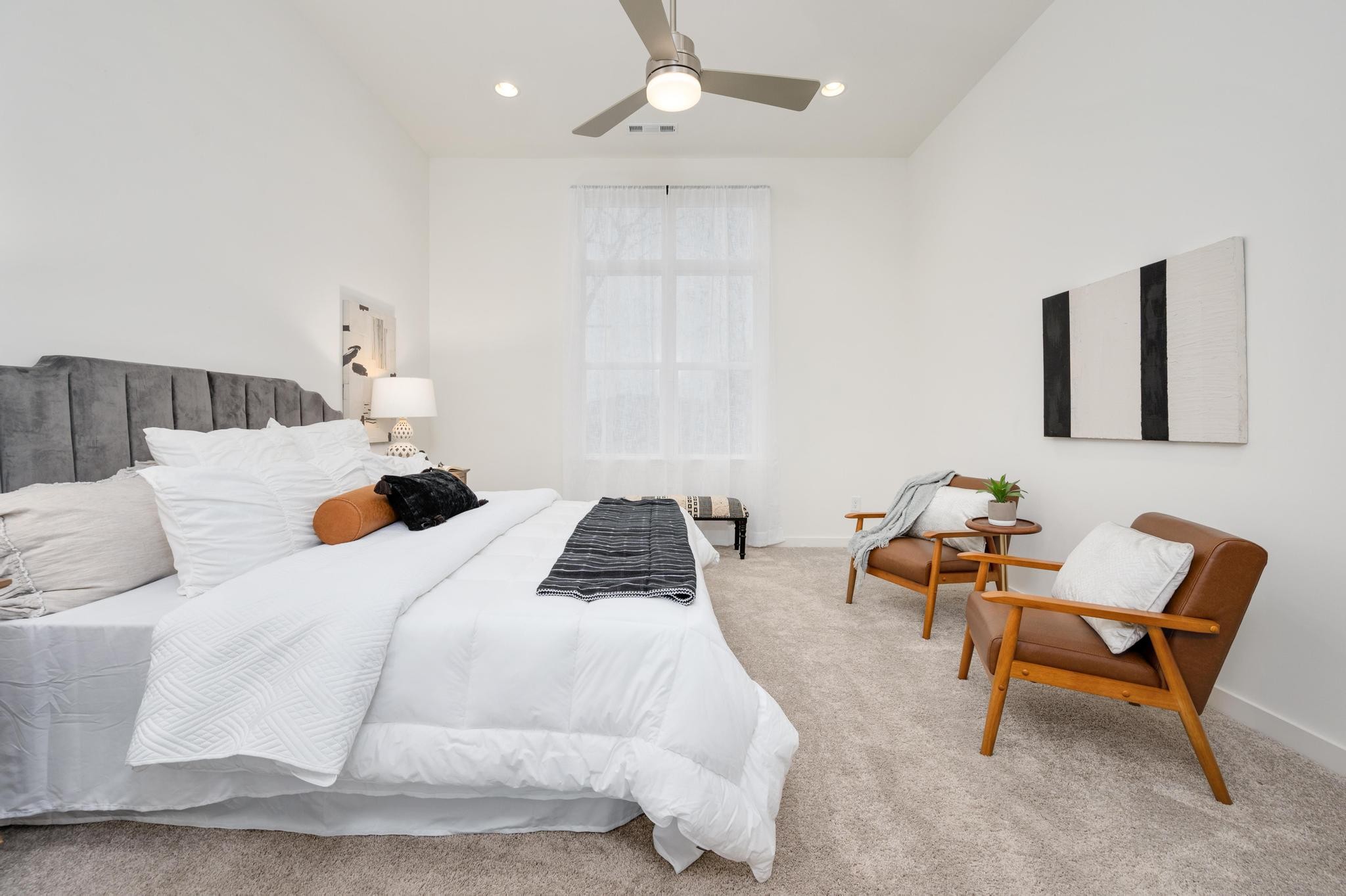 1067 Fallow Road Mount Juliet, TN 37122 - Photo 23 of 47 a bedroom with a bed and a couch