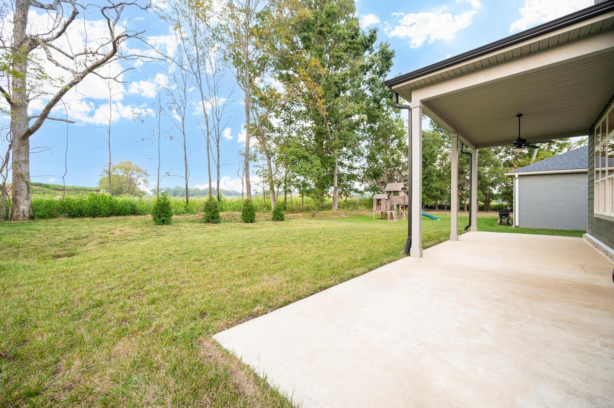 1067 Fallow Road Mount Juliet, TN 37122 - Photo 36 of 47 a view of a backyard with a garden and plants