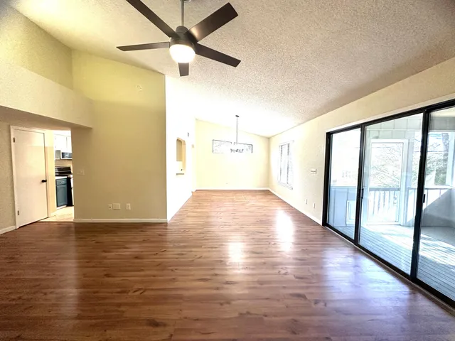 a view of a kitchen with a sink