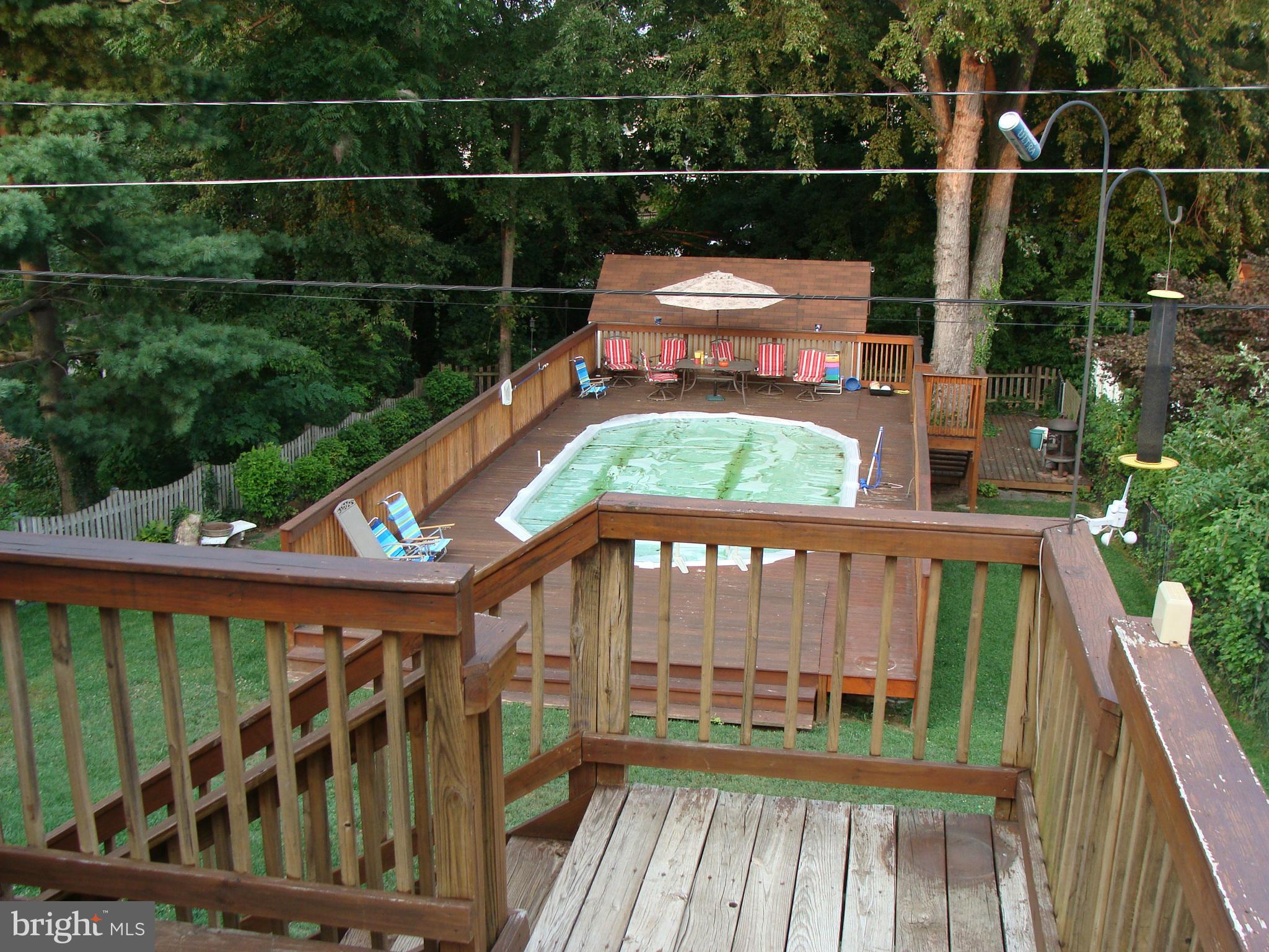 5637 Ashbourne Road Halethorpe, MD 21227 - Photo 24 of 30 Pool from Deck