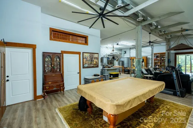 a group of people sitting in a room