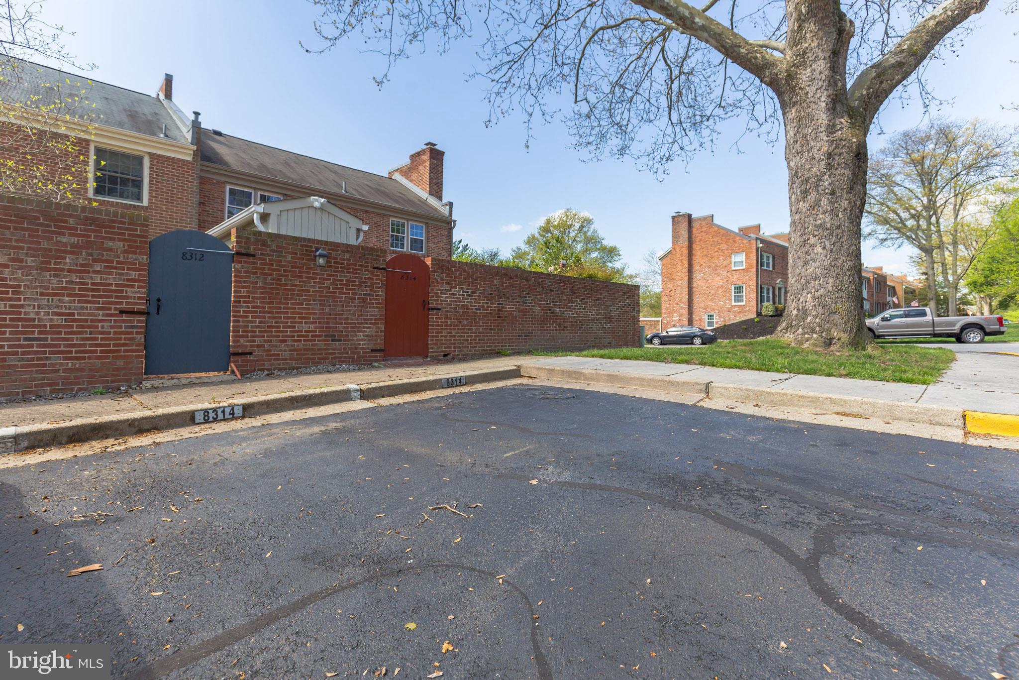 8314 Wickham Road Springfield, VA 22152 - Photo 30 of 31 Back Parking area 2-spaces convey