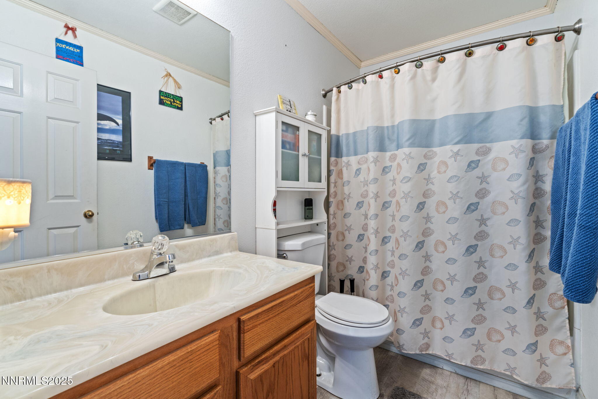 5886 Wishbone Court Sun Valley, NV 89433 - Photo 29 of 42 a bathroom with a sink and a toilet