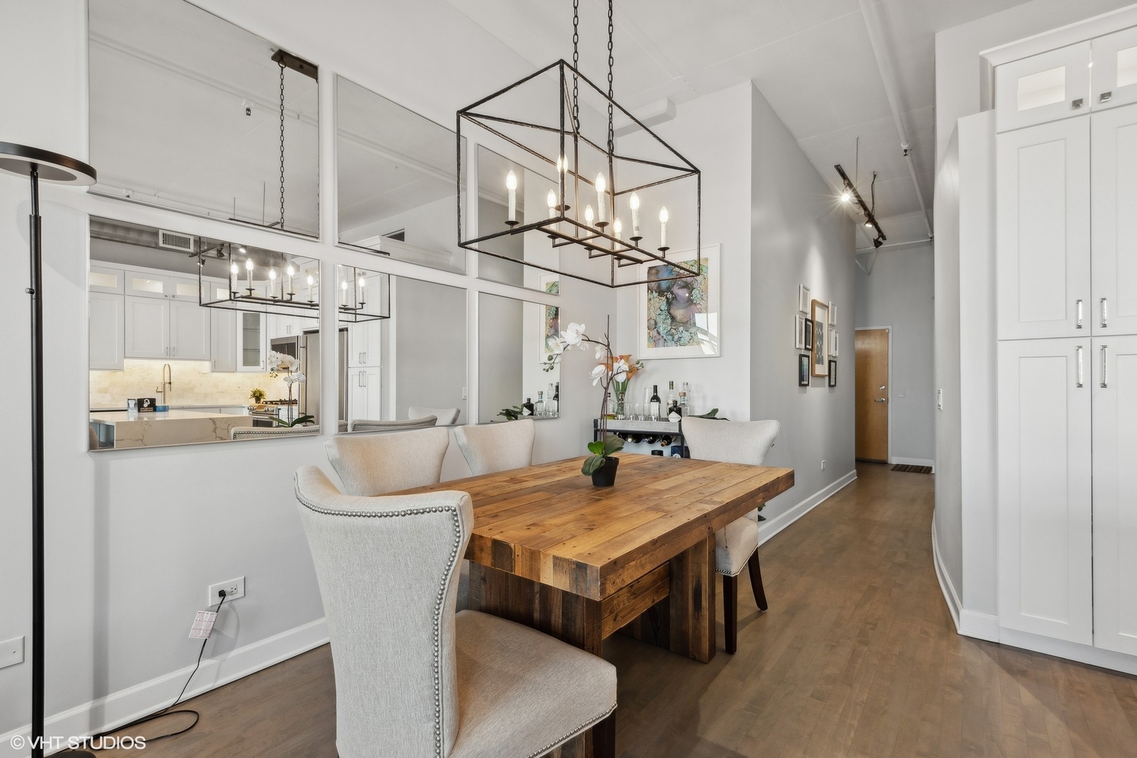 1301 West Madison Street, Unit 501 Chicago, IL 60607 - Photo 13 of 30 a view of a kitchen and dining room