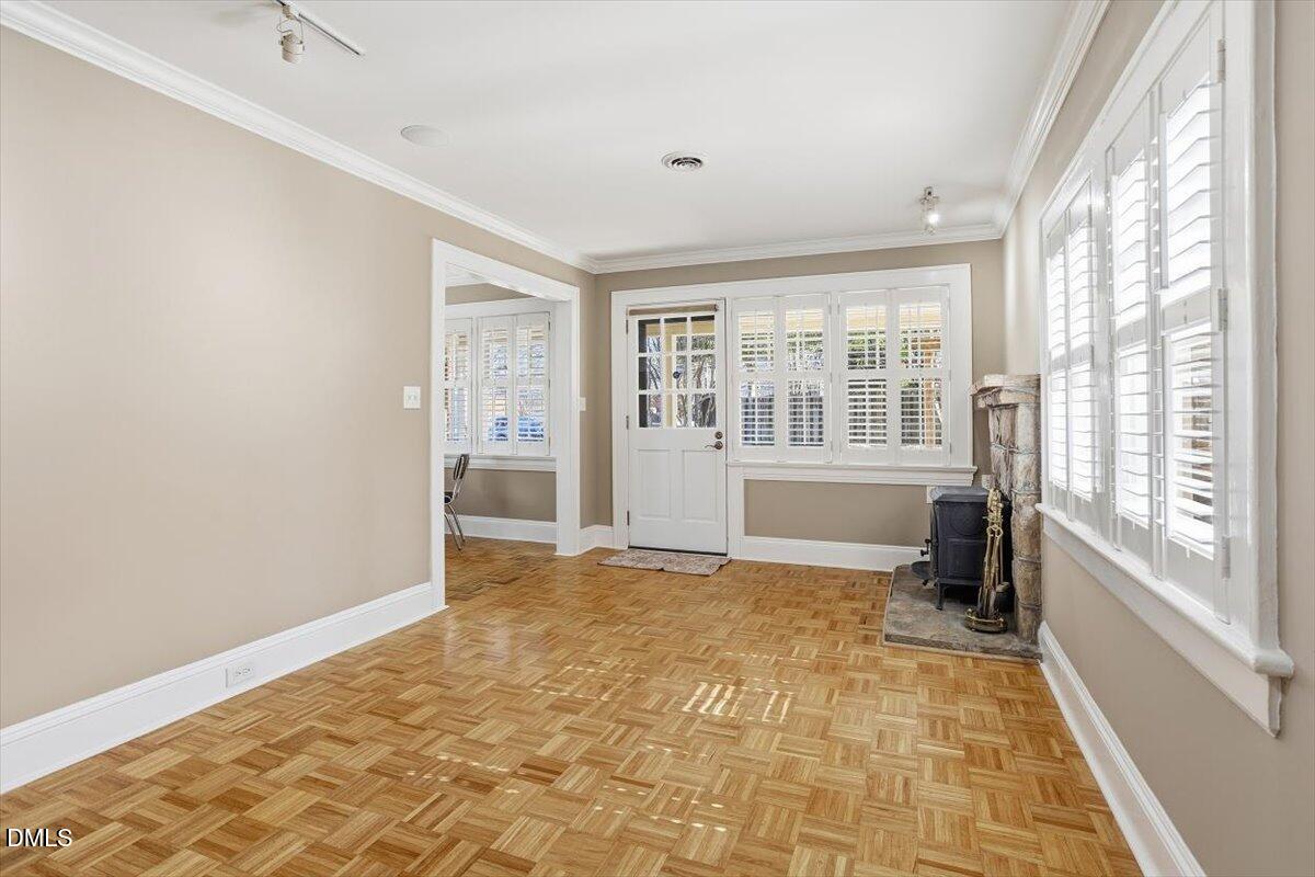 2609 Davis Street Raleigh, NC 27608 - Photo 17 of 31 a view of an empty room with a window