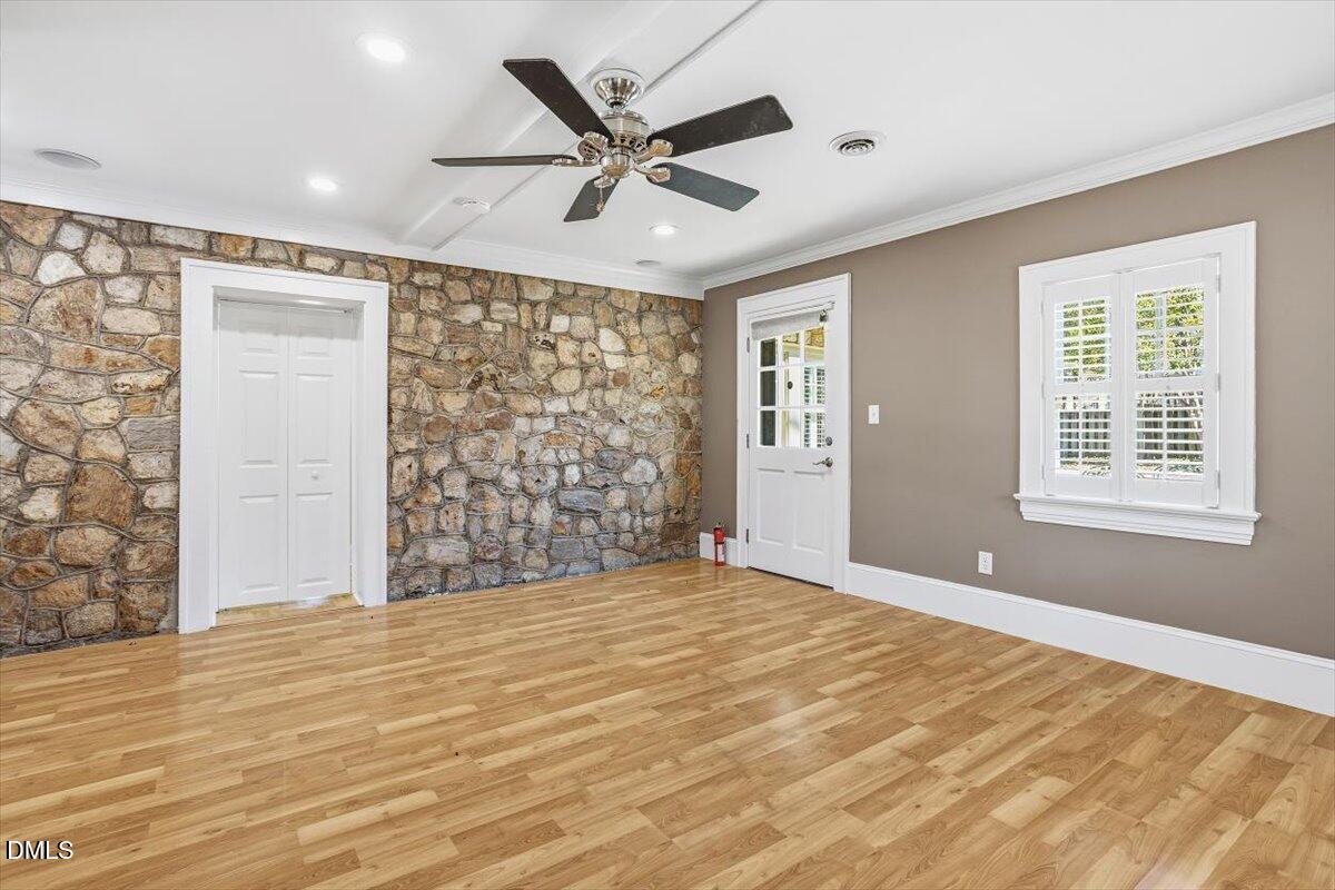 2609 Davis Street Raleigh, NC 27608 - Photo 27 of 31 a view of an empty room with a window