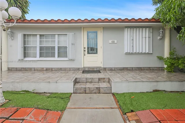 front view of a house