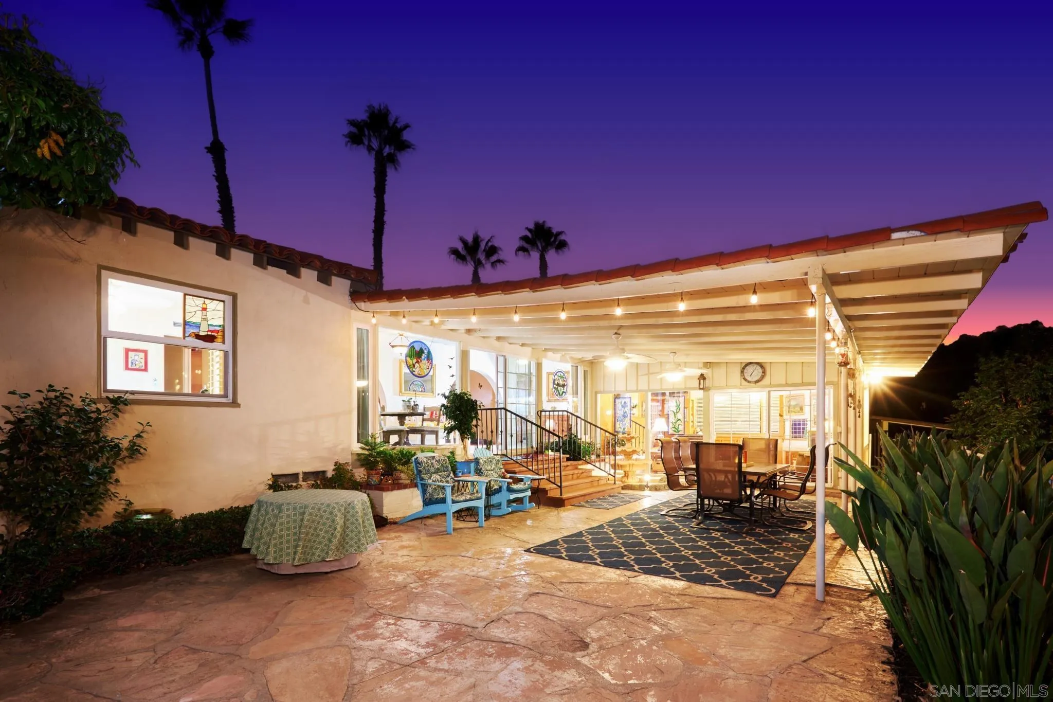 4437 Upland Street La Mesa, CA 91941 - Photo 19 of 24 a view of a couch sitting in patio of a house